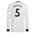 Cheap Manchester United Harry Maguire #5 Away Football Shirt 2022-23 Long Sleeve